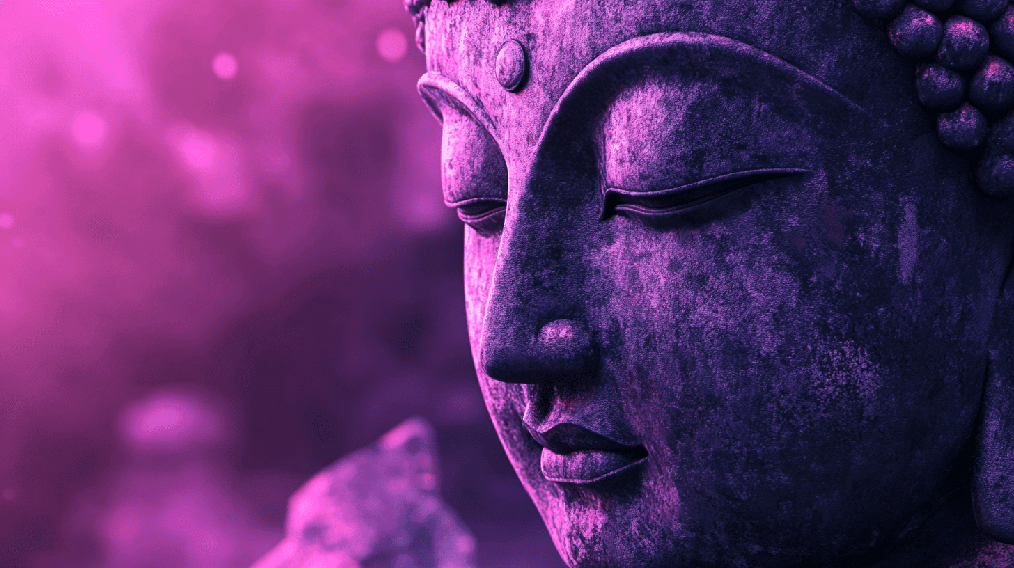 Buddha Purple via Pexels