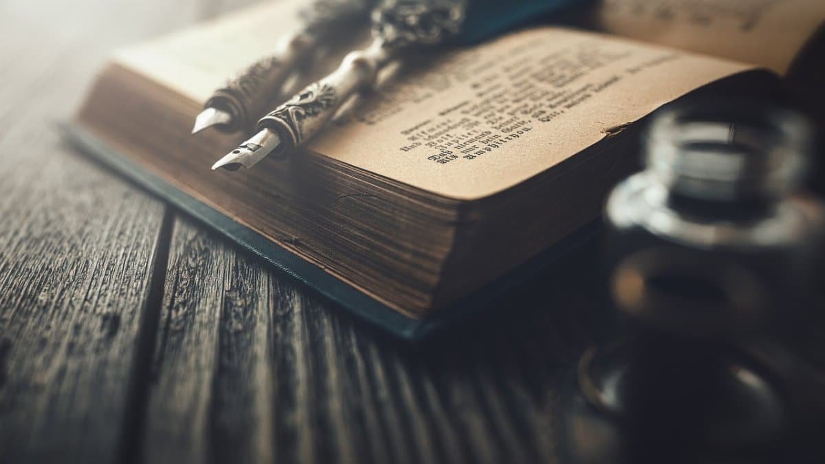 calligraphy, story, ink, feather, a book, vintage, old, wood, fairy tale, author, writer, diary, story, story, story, story, author, author, writer, writer, writer, writer, writer, diary via Pixabay