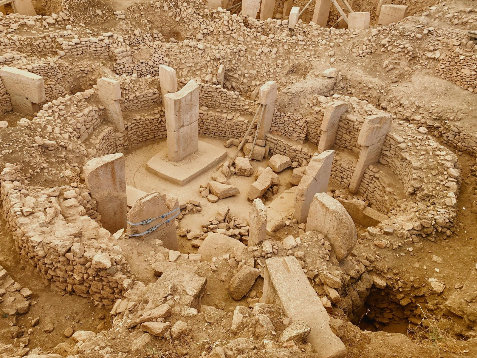 View of ancient ruins