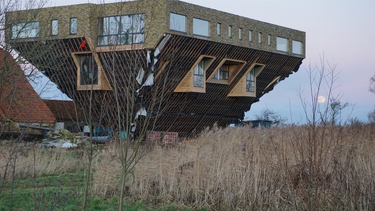 moon, house, holland, wrong, architecture, building, magic, heaven, full moon, fantasy, wrong, wrong, wrong, wrong, wrong