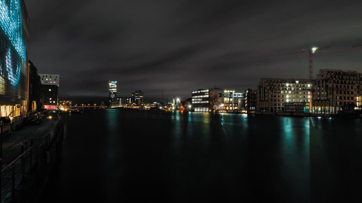 berlin, oberbaumbrücke, universal music, spree, night photography, long exposure, universal music, universal music, universal music, universal music, universal music