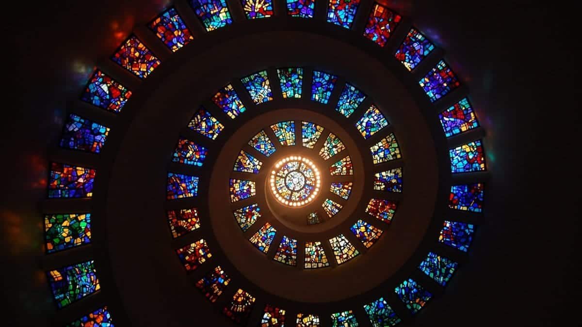 stained glass, spiral, circle, pattern, glass, religion, stained glass windows, illusion, colorful, round, chapel, spiritual, dallas, texas, spiral, spiral, circle, circle, pattern, pattern, pattern, pattern, religion, religion, religion, illusion, illusion, spiritual, spiritual, spiritual, spiritual, spiritual