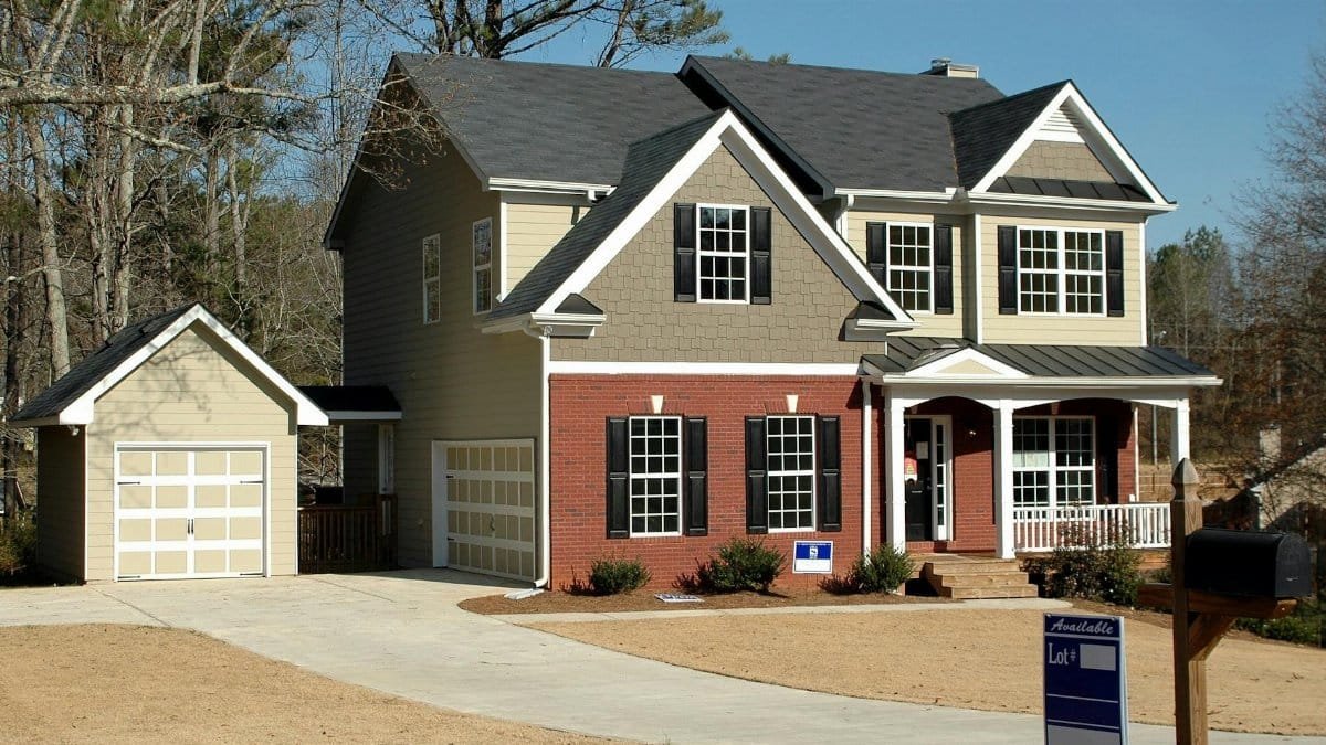 Beautiful two-story home with garage in a serene neighborhood, perfect for families.