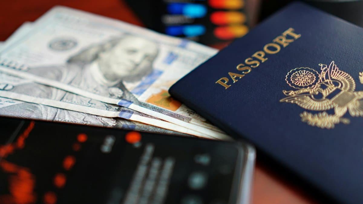 US Passport, Cash Debit Cards and Stocks