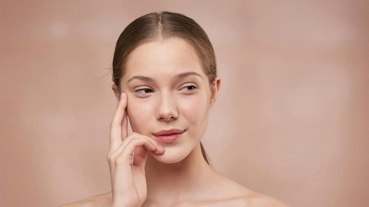 Studio portrait of a natural beauty with a thoughtful expression.