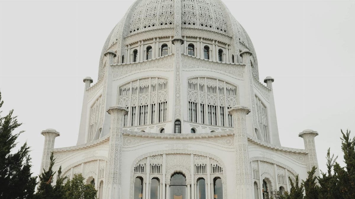 Free stock photo of bahai temple, chicago, illinois