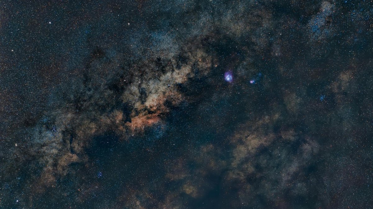 Stunning capture of the Milky Way displaying intricate star formations and celestial beauty.