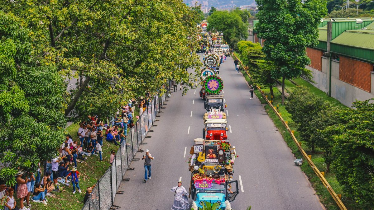 Feria de flores 2025.