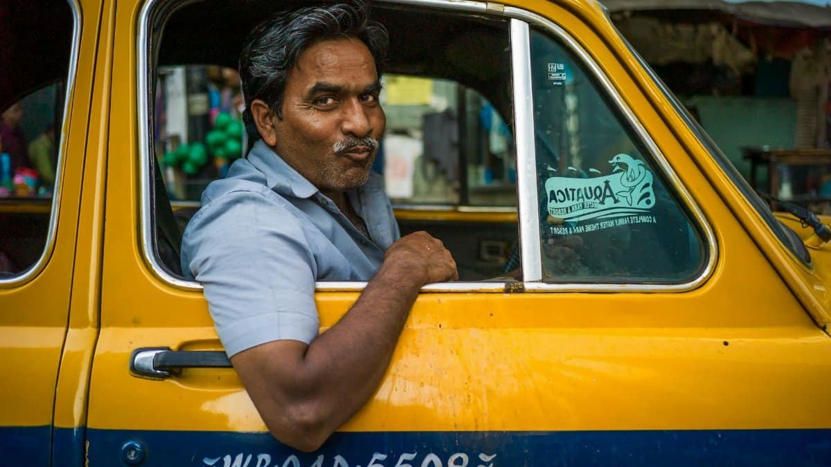 Indian Taxi Driver, Kolkata, India