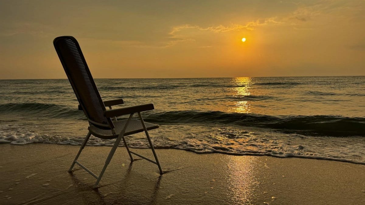awesome Sunset at Beach