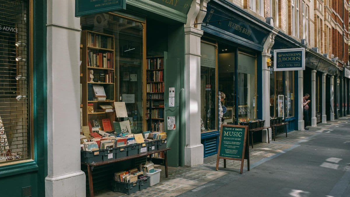 Explore this quaint bookstore in London's historic Bloomsbury area.