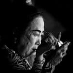 Portrait of traditional Vietnamese opera artists