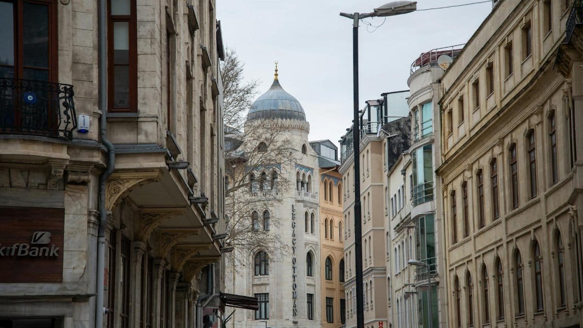 Explore the historic architecture of İstanbul, Türkiye showcasing the iconic Legacy Ottoman Hotel.