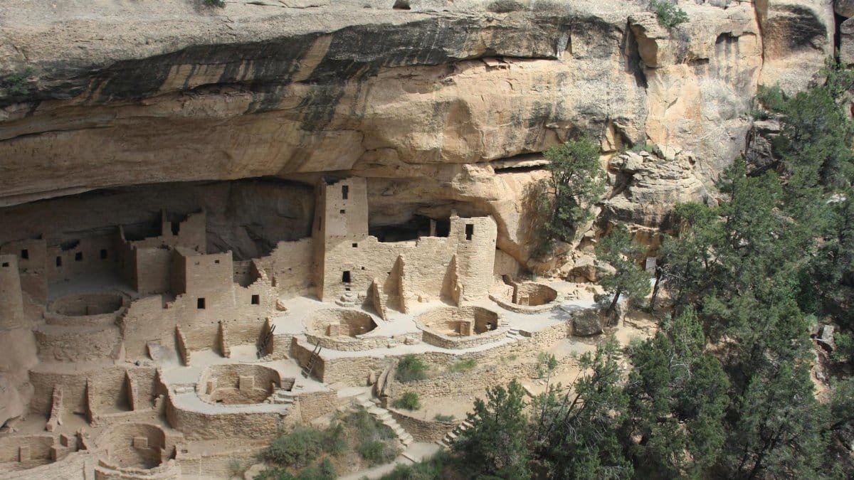 Explore the stunning Cliff Palace ruins in Mesa Verde National Park, Colorado.