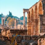 Explore the stunning ancient Roman ruins in Lebanon, showcasing historical architecture.