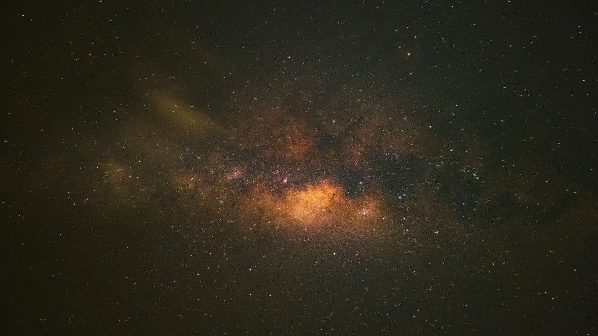 Stunning view of the Milky Way galaxy showcasing bright stars in a clear night sky.