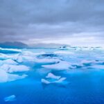 Explore the stunning ice formations in Jökulsárlón, Iceland's iconic glacier lagoon.