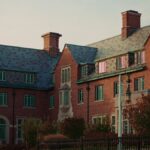A classic 19th-century university building in East Lansing, Michigan reflecting collegiate architecture.