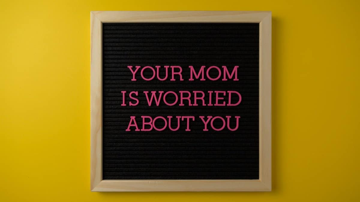 A motivational message board with text on a vibrant yellow background, perfect for inspiration.