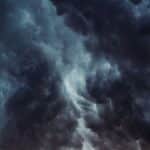 Moody storm clouds capturing the powerful atmosphere before a storm.