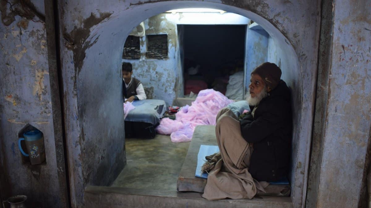 An intimate look inside a rustic home in Lucknow, showcasing daily life.