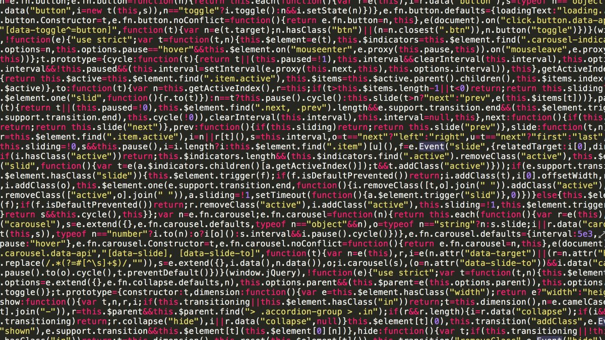 Vibrant and detailed view of JavaScript code on a screen, ideal for tech and programming visuals.